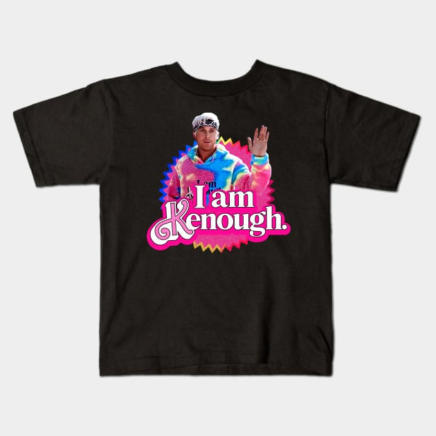 I am Kenough Kids T-Shirt by RANS.STUDIO